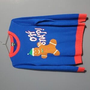 Dec 25th Christmas Sweater Womens Size M Gingerbread Oh Snap